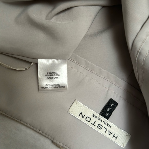 Halston Heritage - Lamb Suede shorts SZ. 6 - Picture 5 of 7